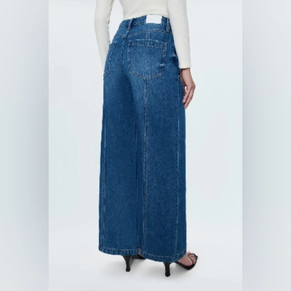 Pistola Jadyn Low Slung Palazzo Jeans Celebration Wash Size 31 NWT